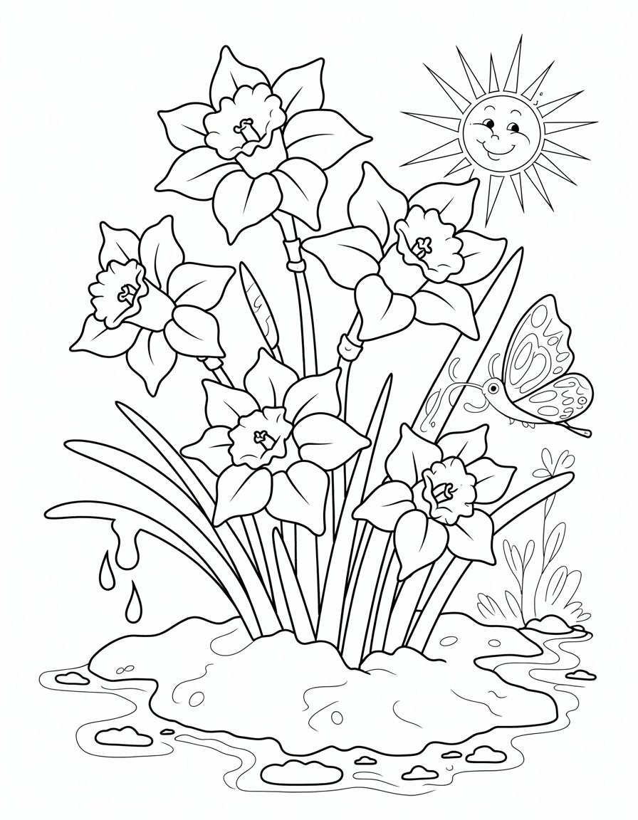 Daffodil Spring Announcement